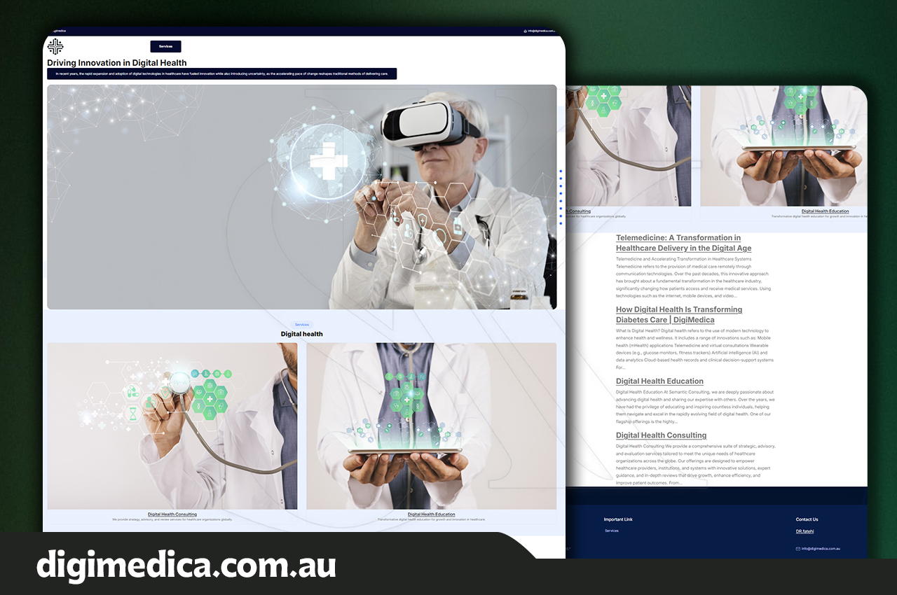 سایت انگلیسی دیجی مدیکا